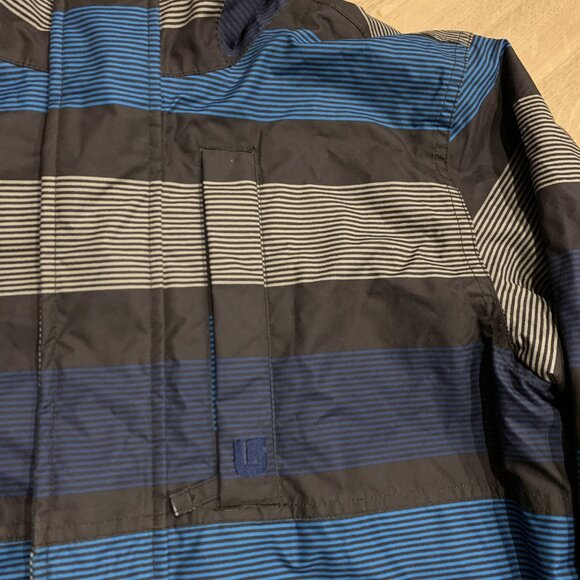 Burton Dryride Men's Medium M Snowboard Jacket The White Collection Full Zip - Picture 2 of 8